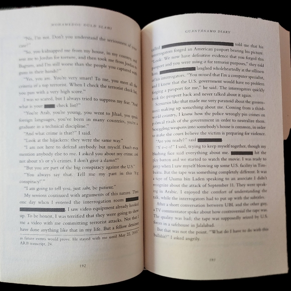 Guantanamo Diary book, hardcover- like new, never read - Picture 4 of 6